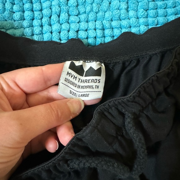 MYM Threads Men’s Black Workout Shorts - Picture 4 of 7